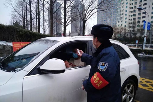 【以雪為令】海恒物業(yè)除雪、防控兩不誤！
